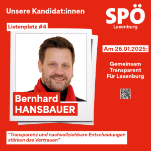 Listenplatz #4 - Bernhard Hansbauer