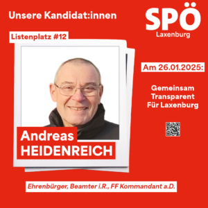 Listenplatz #12 - Andreas Heidenreich