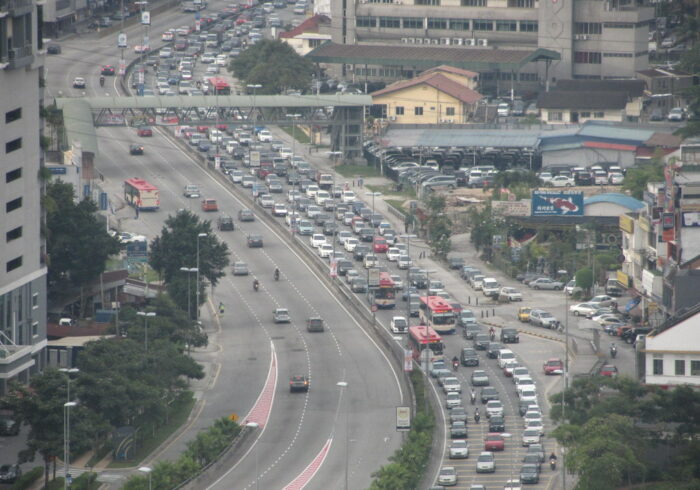 "Traffic Jam On Old Klang Road" by thienzieyung is licensed under CC BY 2.0.